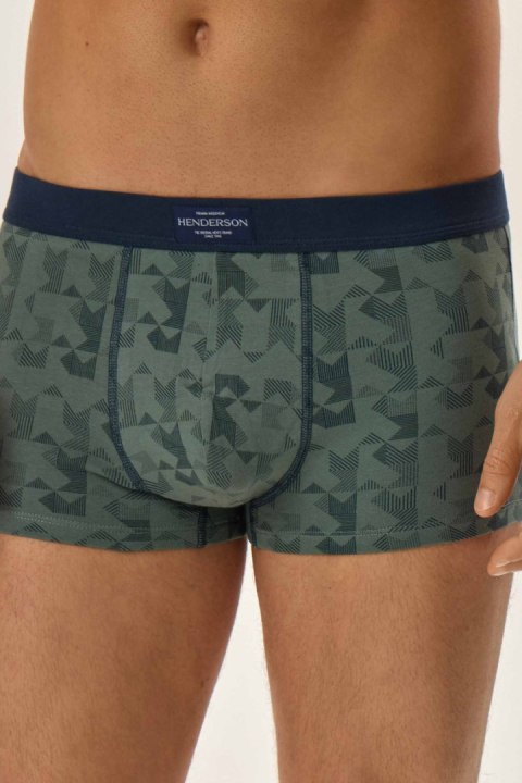HENDERSON BOKSERKI MĘSKIE JOB 2PAK 41925 AW24 - GRANAT-ZIELONY, XL HENDERSON BOKSERKI MĘSKIE JOB 2PAK 41925 AW24 - GRANAT-ZIELONY, XL