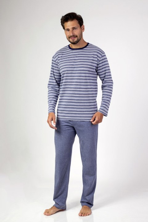 467 PIŻAMA MĘSKA - GRANATOWY, XL, 1 REGINA 467 PIŻAMA MĘSKA - GRANATOWY, XL, 1 REGINA
