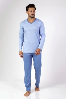 468 PIŻAMA MĘSKA BIG - ZIELONY, 2XL, 3 REGINA