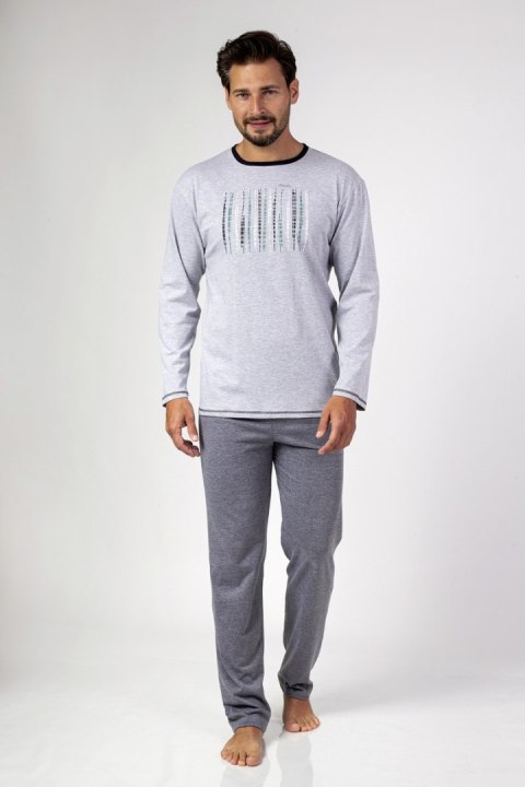 472 PIŻAMA MĘSKA BIG - TURKUSOWY, 3XL, 2 REGINA 472 PIŻAMA MĘSKA BIG - TURKUSOWY, 3XL, 2 REGINA