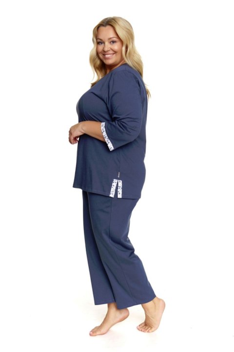 PIŻAMA DAMSKA PB.7156 J/24 - DEEP_BLUE, XL DOCTOR NAP PIŻAMA DAMSKA PB.7156 J/24 - DEEP_BLUE, XL DOCTOR NAP