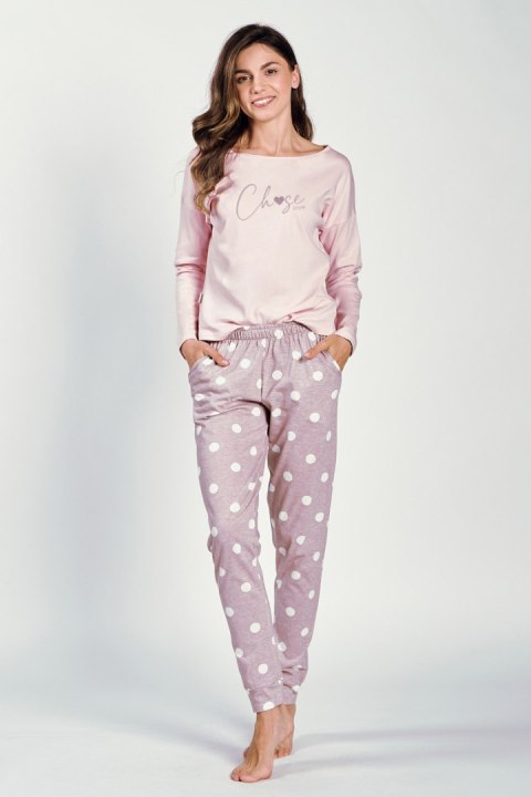 Piżama damska Libby 3214 S-XL - RÓŻ, L TARO Piżama damska Libby 3214 S-XL - RÓŻ, L TARO