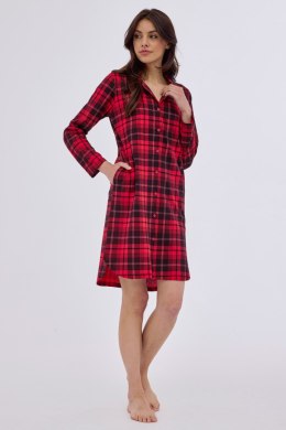 KOSZULA DAMSKA DR 104/409 KAYA 2 - CZERWONY, S CORNETTE