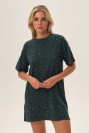 KOSZULA NOCNA DAMSKA FEBE 41890 AW24 - ZIELONY, 2XL HENDERSON LADIES