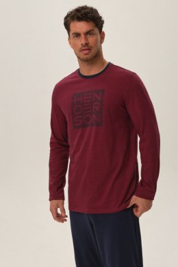 Piżama Męska Jarvis 41909 AW24 - Czerwony, M, Henderson