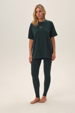 PIŻAMA DAMSKA FEBE 41889 AW24 - ZIELONY, 2XL HENDERSON LADIES
