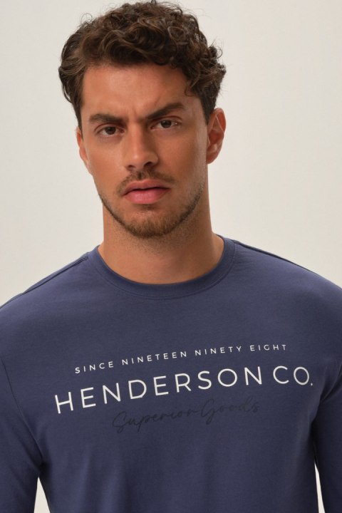 PIŻAMA MĘSKA JUMPER 41904 AW24 - NIEBIESKI-GRANAT, L HENDERSON PIŻAMA MĘSKA JUMPER 41904 AW24 - NIEBIESKI-GRANAT, L HENDERSON