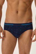 SLIPY MĘSKIE JOY 2PAK 42453 AW24 - DENIM-GRANAT, M HENDERSON