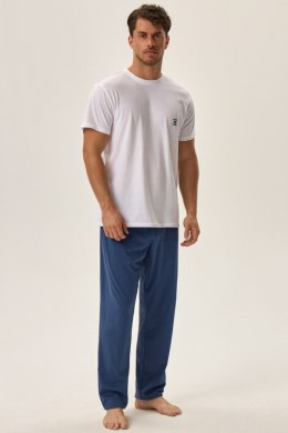PIŻAMA MĘSKA HEAD 41918 AW24 - BIAŁY, 2XL HENDERSON