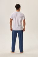 PIŻAMA MĘSKA HEAD 41918 AW24 - BIAŁY, 3XL HENDERSON