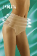Figi damskie UNIQATA - CZARNY, 2XL WOLBAR