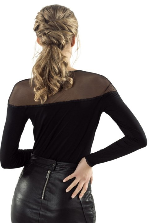 BLUZKA DAMSKA KAROLA - CZARNY, M ELDAR