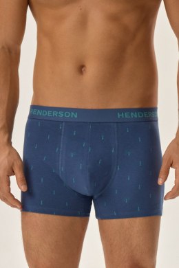 BOKSERKI MĘSKIE JOY 2PAK 42248 AW24 - DENIM-GRANAT, XL HENDERSON