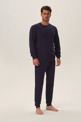 HOMEWEAR MĘSKI HOME 41916 AW24 - GRANATOWY, M, 59X HENDERSON