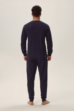 HOMEWEAR MĘSKI HOME 41916 AW24 - GRANATOWY, M, 59X HENDERSON