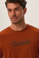 PIŻAMA MĘSKA JUPITER 41910 AW24 - MIEDZIANY, 2XL HENDERSON