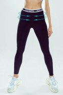 ANETTE LEGGINSY FIT - CZARNY, XL ELDAR