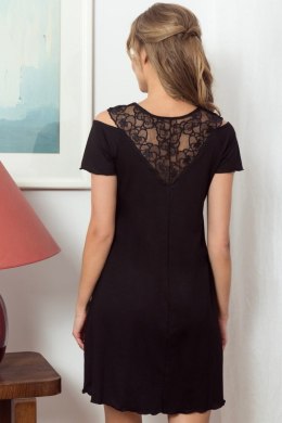 NAOMI KOSZULKA NOCNA - CZARNY, XL ELDAR