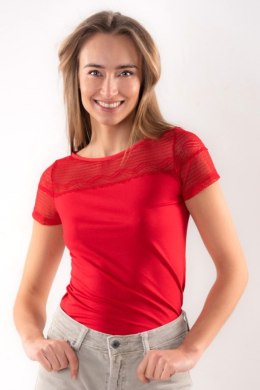 DORITA KOSZULKA ACTIVE - CZERWONY, L ELDAR