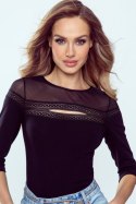 LESLI KOSZULKA ACTIVE - CZARNY, M ELDAR