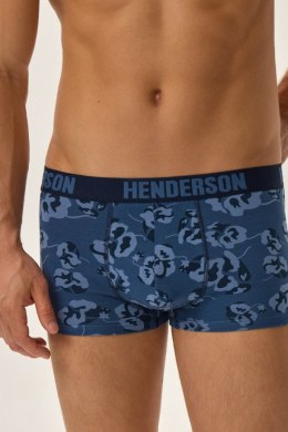 BOKSERKI MĘSKIE JARL 3PAK 42256 AW24 - DENIM-GRANAT, M HENDERSON