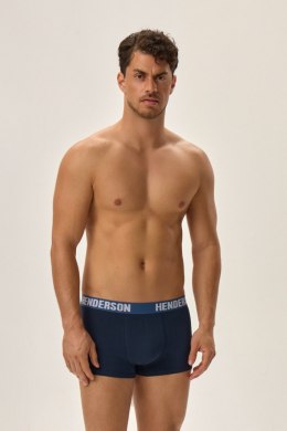 BOKSERKI MĘSKIE JARL 3PAK 42256 AW24 - DENIM-GRANAT, M HENDERSON