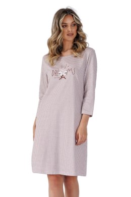 KOSZULA DAMSKA DORIANA 1506 - CAPPUCINO, 2XL LEVEZA