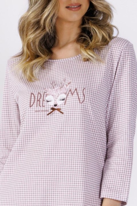 KOSZULA DAMSKA DORIANA 1506 - CAPPUCINO, 2XL LEVEZA KOSZULA DAMSKA DORIANA 1506 - CAPPUCINO, 2XL LEVEZA