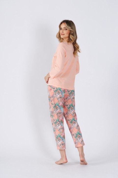 PIŻAMA DAMSKA JUALIT 1516 - MANGO, 2XL LEVEZA PIŻAMA DAMSKA JUALIT 1516 - MANGO, 2XL LEVEZA
