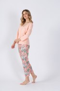 PIŻAMA DAMSKA JUALIT 1516 - MANGO, 2XL LEVEZA