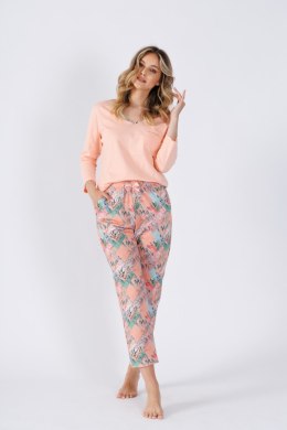 PIŻAMA DAMSKA JUALIT 1516 - MANGO, XL LEVEZA