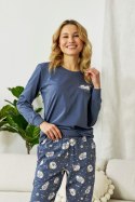 Piżama Damska 7111 J/24 - Deep_blue, L DOCTOR NAP