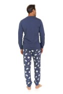 Piżama Męska 7112 J/24 - DEEP_BLUE, XXL DOCTOR NAP