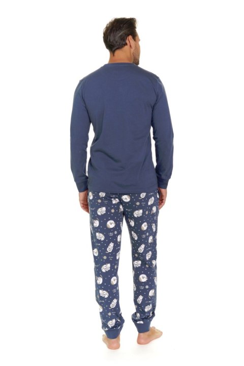 Piżama Męska 7112 J/24 - DEEP_BLUE, XL DOCTOR NAP Piżama Męska 7112 J/24 - DEEP_BLUE, XL DOCTOR NAP