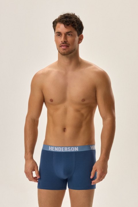 BOKSERKI MĘSKIE JARL 3PAK 41930 AW24 - DENIM-GRANAT, L HENDERSON BOKSERKI MĘSKIE JARL 3PAK 41930 AW24 - DENIM-GRANAT, L HENDERSON