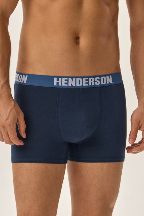 BOKSERKI MĘSKIE JARL 3PAK 41930 AW24 - DENIM-GRANAT, L HENDERSON BOKSERKI MĘSKIE JARL 3PAK 41930 AW24 - DENIM-GRANAT, L HENDERSON