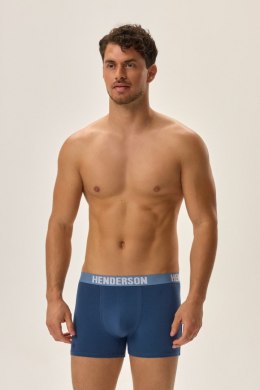 BOKSERKI MĘSKIE JARL 3PAK 41930 AW24 - DENIM-GRANAT, XL HENDERSON
