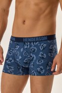 BOKSERKI MĘSKIE JARL 3PAK 41930 AW24 - DENIM-GRANAT, M HENDERSON
