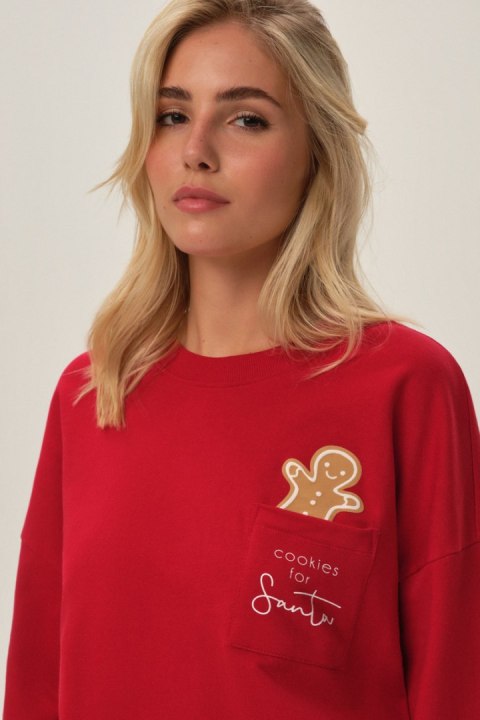 HOMEWEAR DAMSKI FAWN 41900 AW24 - CZERWONY, M HENDERSON LADIES HOMEWEAR DAMSKI FAWN 41900 AW24 - CZERWONY, M HENDERSON LADIES