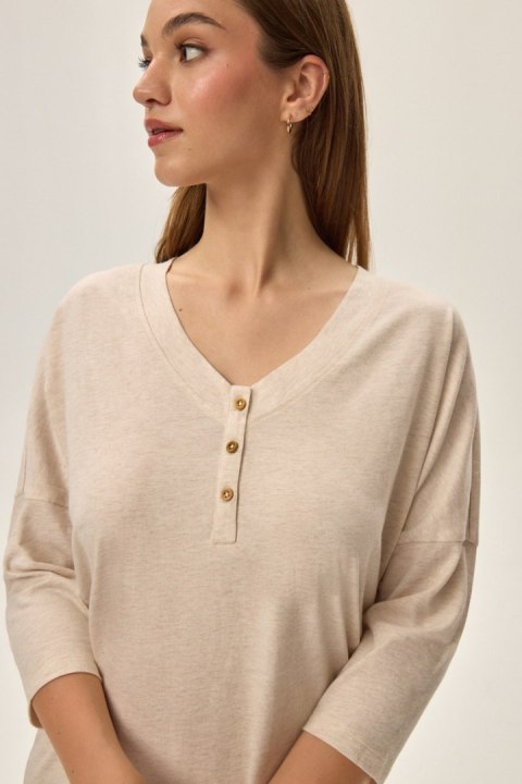 KOSZULA NOCNA DAMSKA FAIDA 41875 AW24 - BEŻOWY, 2XL HENDERSON LADIES KOSZULA NOCNA DAMSKA FAIDA 41875 AW24 - BEŻOWY, 2XL HENDERSON LADIES