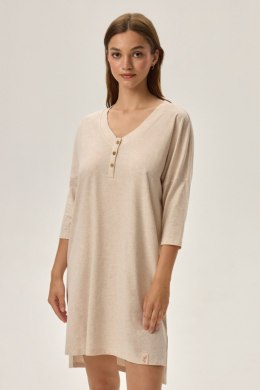 KOSZULA NOCNA DAMSKA FAIDA 41875 AW24 - BEŻOWY, L HENDERSON LADIES