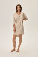 KOSZULA NOCNA DAMSKA FAIDA 41875 AW24 - BEŻOWY, L HENDERSON LADIES