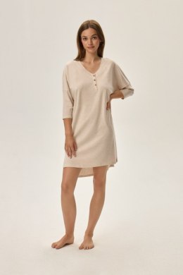 KOSZULA NOCNA DAMSKA FAIDA 41875 AW24 - BEŻOWY, L HENDERSON LADIES