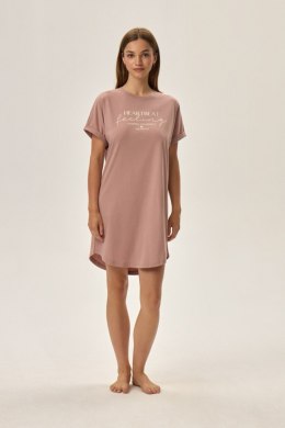 KOSZULA NOCNA DAMSKA FREJA 41865 AW24 - FIOLETOWY, M, 93X HENDERSON LADIES