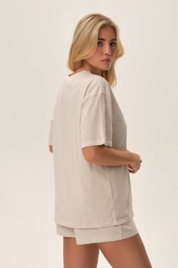 PIŻAMA DAMSKA FUNE 41888 AW24 - BEŻOWY, L HENDERSON LADIES