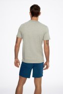 PIŻAMA MĘSKA COURT 41281 SS24 - NIEBIESKI-SZARY, XXL, 09X HENDERSON