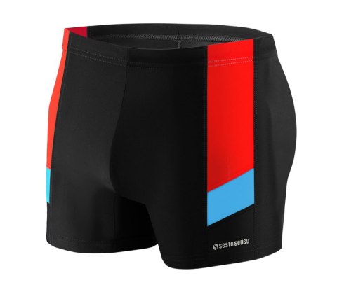 BOKSERKI KĄPIELOWE MĘSKIE BD 381 - GRANAT, XL, 381 SESTO SENSO BOKSERKI KĄPIELOWE MĘSKIE BD 381 - GRANAT, XL, 381 SESTO SENSO