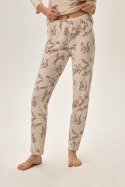 PIŻAMA DAMSKA FAIDA 41874 AW24 - BEŻOWY, 2XL HENDERSON LADIES