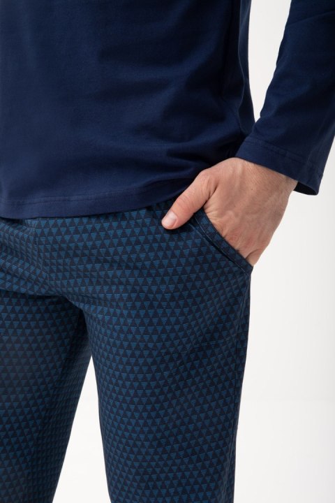 PIŻAMA MĘSKA 804 J/24 3XL - GRANATOWY, XXXL LUNA PIŻAMA MĘSKA 804 J/24 3XL - GRANATOWY, XXXL LUNA