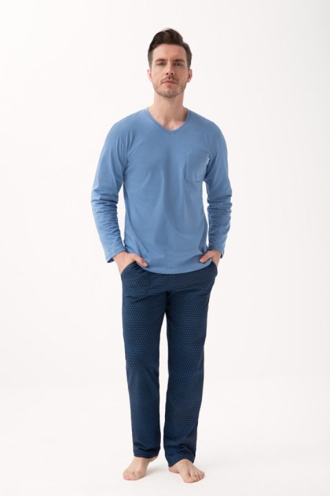 PIŻAMA MĘSKA 804 J/24 3XL - GRANATOWY, XXXL LUNA PIŻAMA MĘSKA 804 J/24 3XL - GRANATOWY, XXXL LUNA